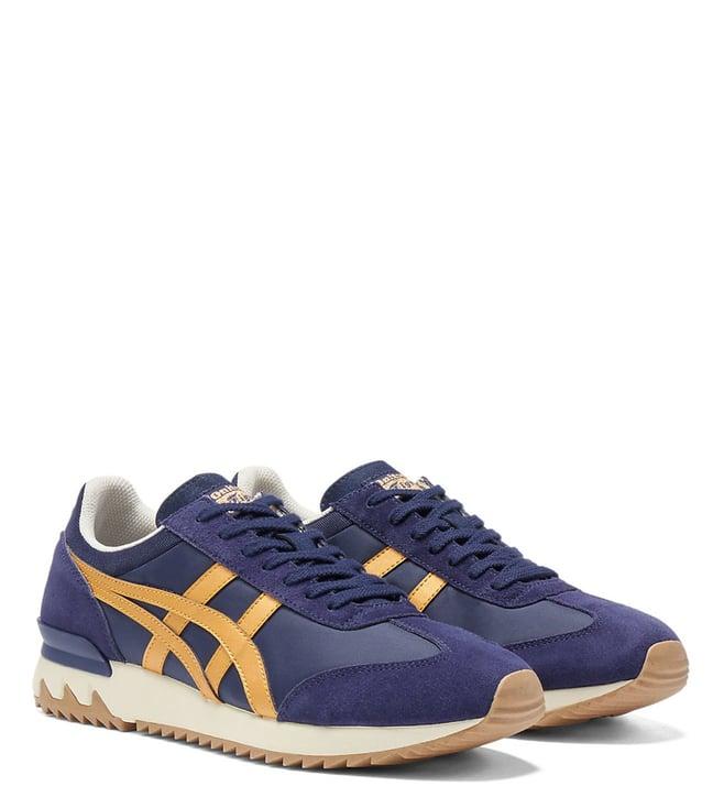 onitsuka tiger unisex california 78 ex peacoat & pure gold sneakers