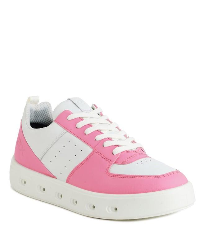 ecco women's street 720 pink sneakers