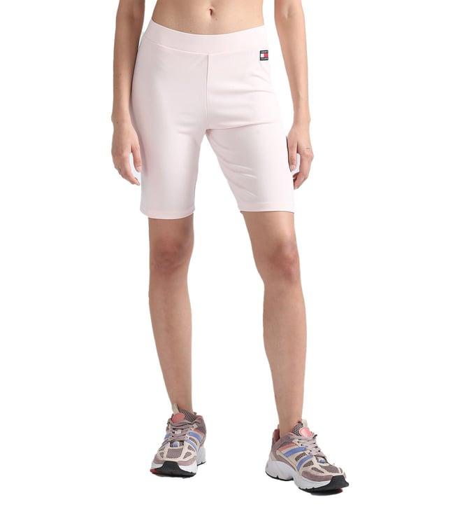 tommy hilfiger faint pink regular fit shorts