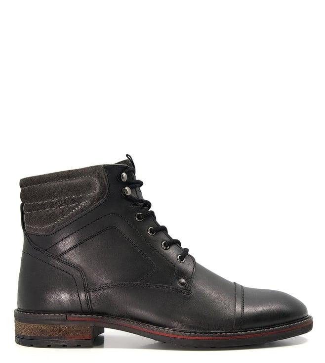 dune london men's capri black boots