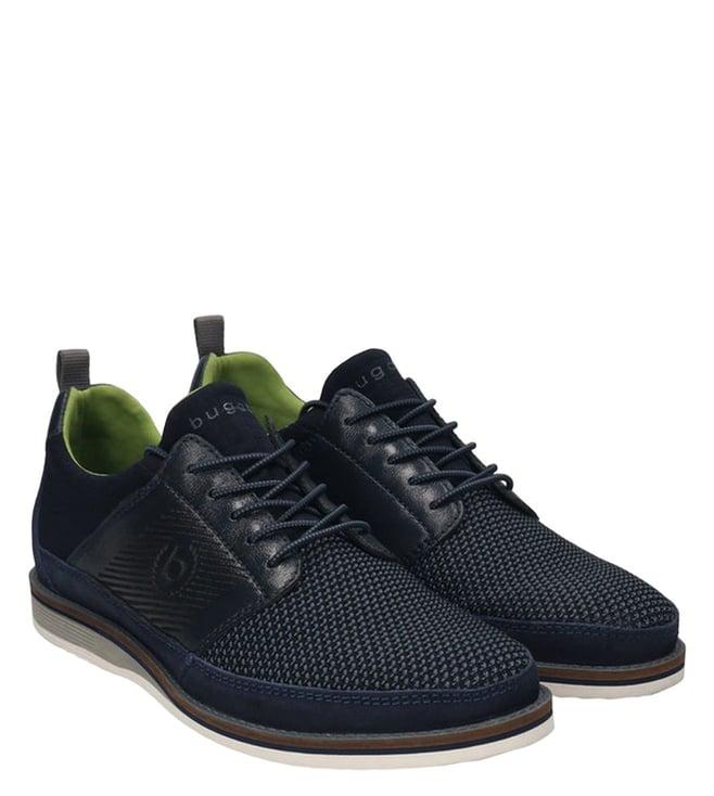 bugatti men's sione comfort dark blue sneakers