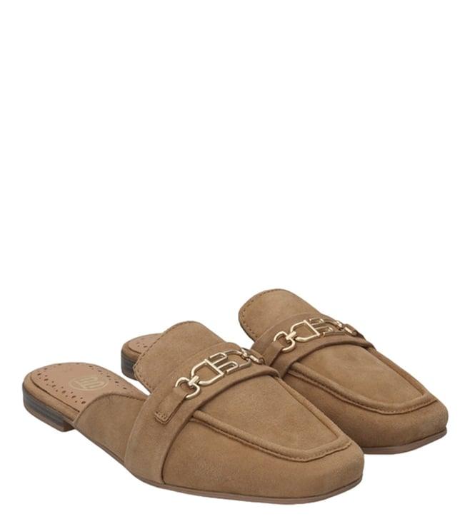 bagatt women's anela light brown mules