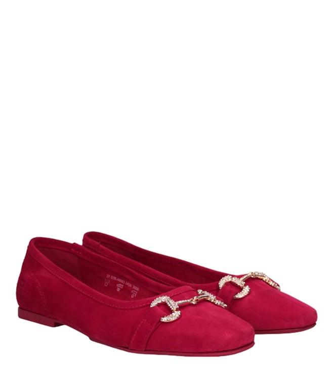 bagatt women's amalia red ballerinas