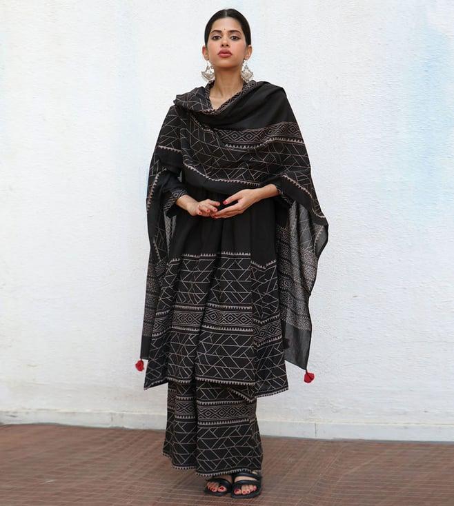 chidiyaa no made saadiyah blockprinted cotton dupatta