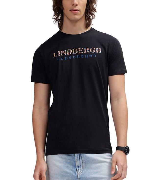 lindbergh black fashion logo regular fit t-shirt