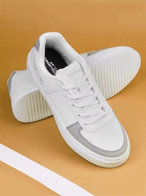 campus women's camp denver white sneakers