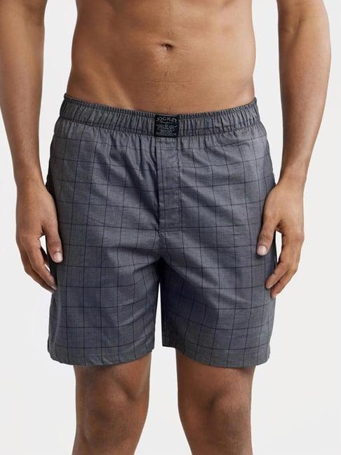 jockey hg18 graphite tencel lyocell cotton boxer shorts with side pocket