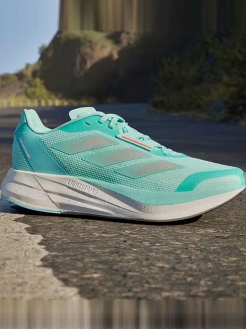 adidas women's duramo speed sea green running shoes