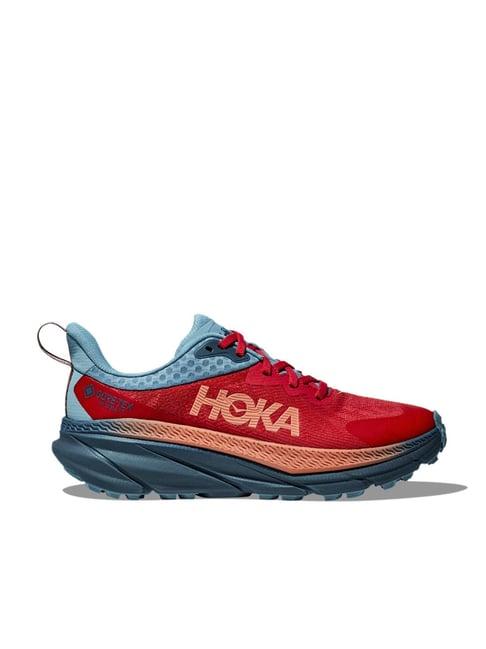 hoka women's w challenger atr 7 gtx cerise & real teal running shoes