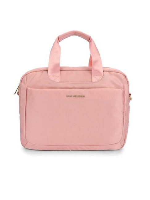 van heusen pink laptop bag