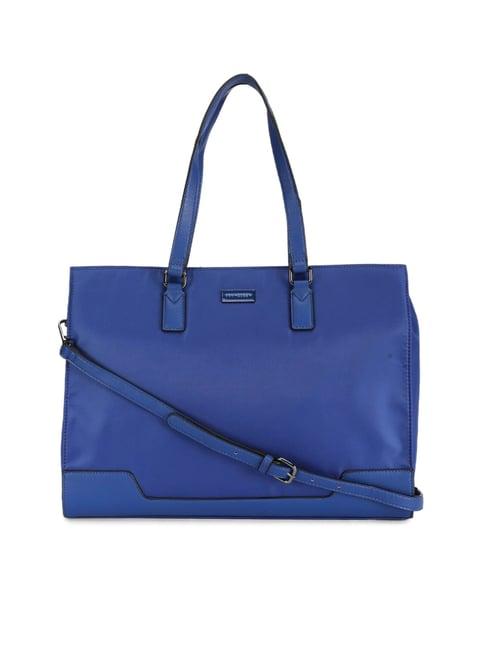 van heusen blue handbag