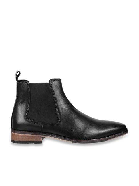 da vinchi by metro men's black chelsea boots