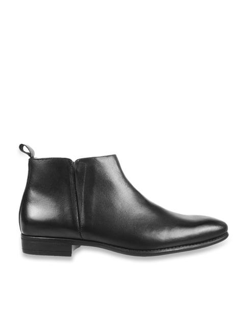 da vinchi by metro men's black formal boots