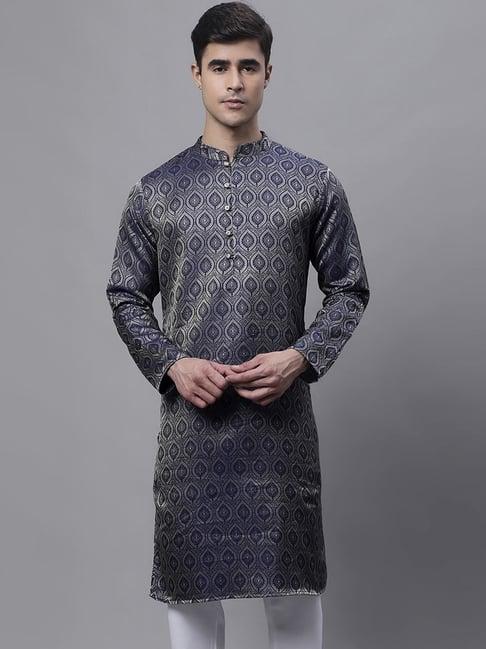 jompers golden regular fit printed kurtas