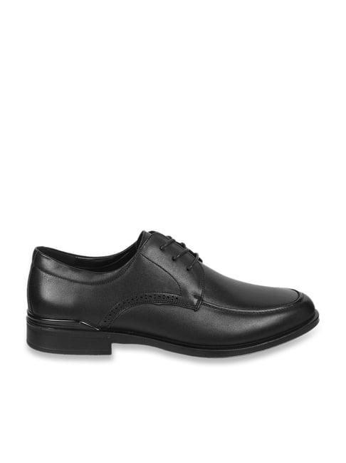 j. fontini by mochi men's black derby shoes