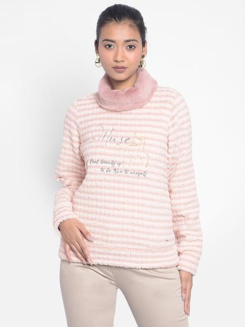 crimsoune club pink graphic print sweatshirt