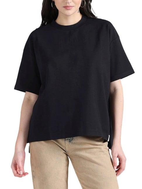 calvin klein black relaxed fit t-shirt