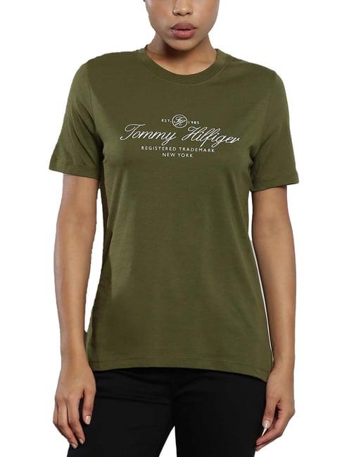 tommy hilfiger putting green logo regular fit t-shirt