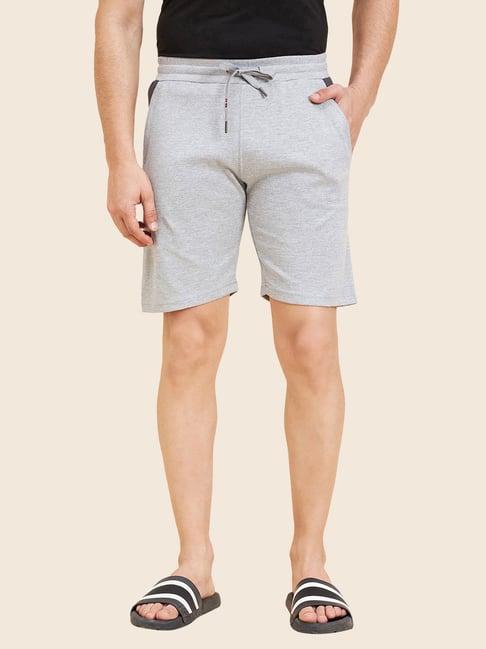 sweet dreams grey melange regular fit lounge shorts