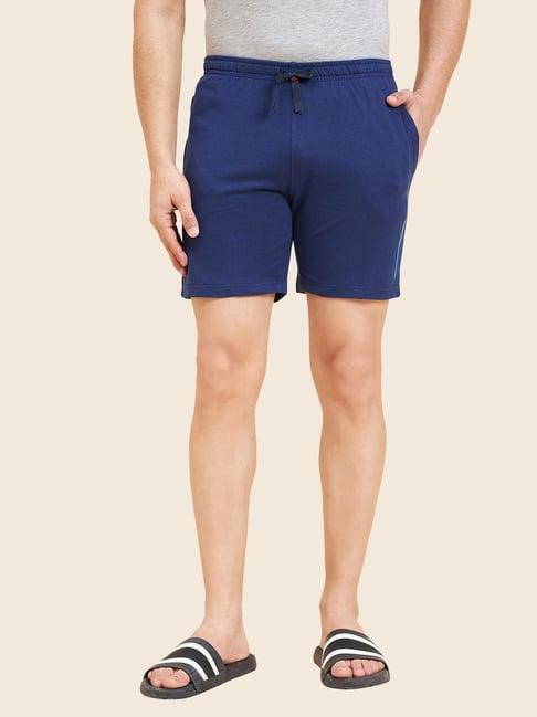 sweet dreams royal blue regular fit lounge shorts