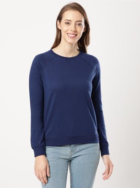 jockey blue cotton sweatshirt