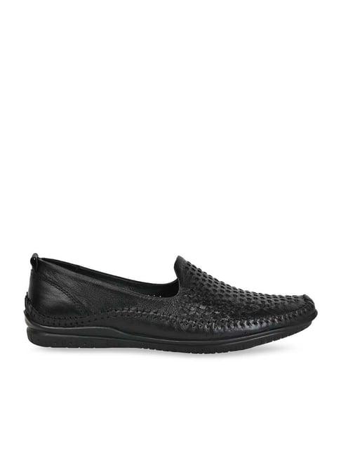 regal men's black casual loafers