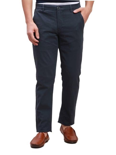 parx blue classic fit trousers