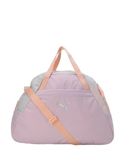 puma at grape mist medium duffle bag