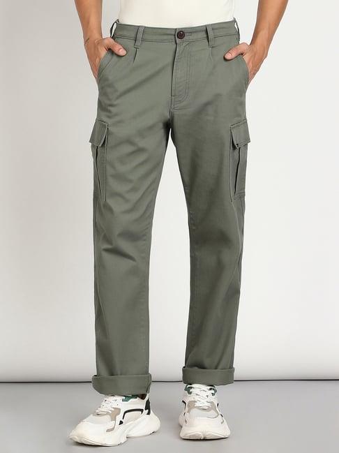 lee green slim fit cargos