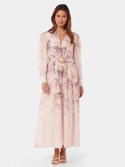 forever new multicolor floral print maxi dress