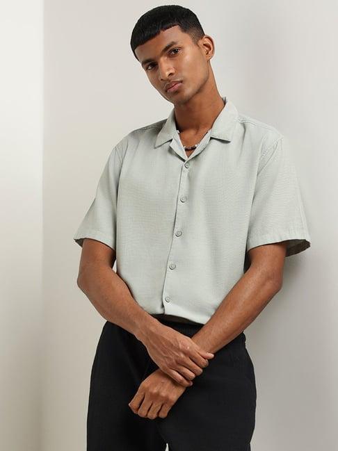 eta by westside green relaxed fit shirt