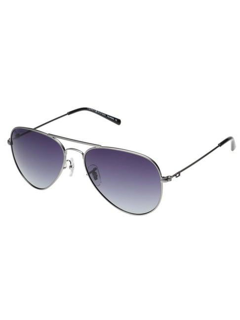 tommy hilfiger grey aviator uv protection sunglasses for men