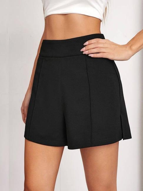 buynewtrend black shorts