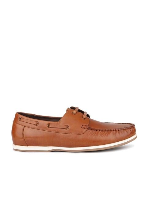 atesber by inc.5 men's tan boat shoes