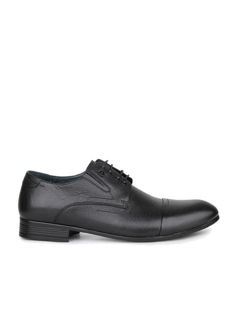 atesber by inc.5 men's black derby shoes