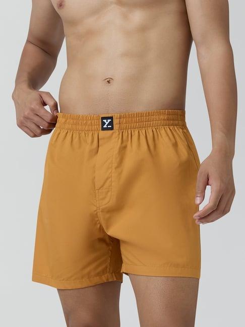 xyxx honey orange cotton relaxed fit boxers