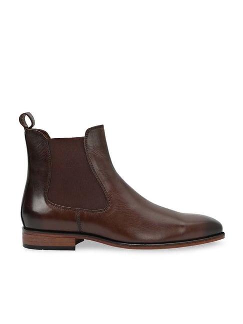 imperio by regal men's brown chelsea boots