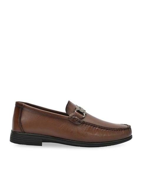 regal men's brown formal loafers