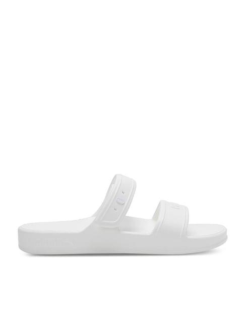 puma men's coscon warm white casual sandals