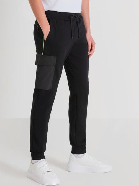 antony morato black jogger fit joggers