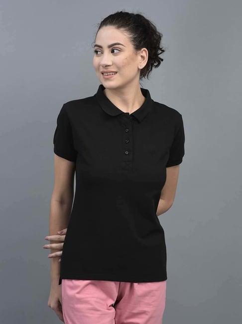 dollar black cotton sports t-shirt