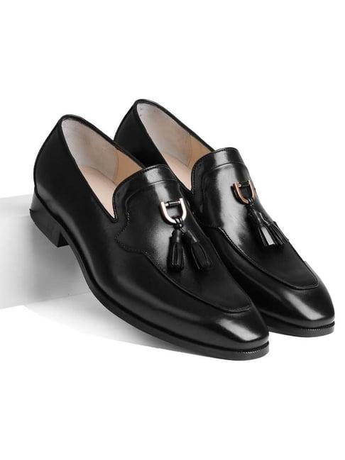 luxoro formello men's atilio black mocassins