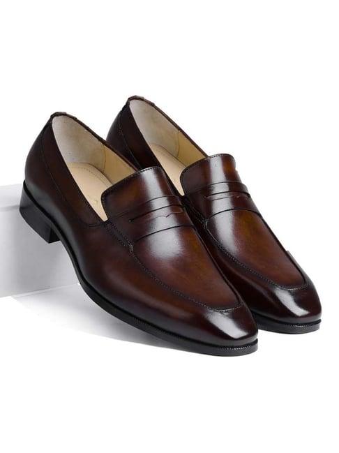 luxoro formello men's andres brown loafers