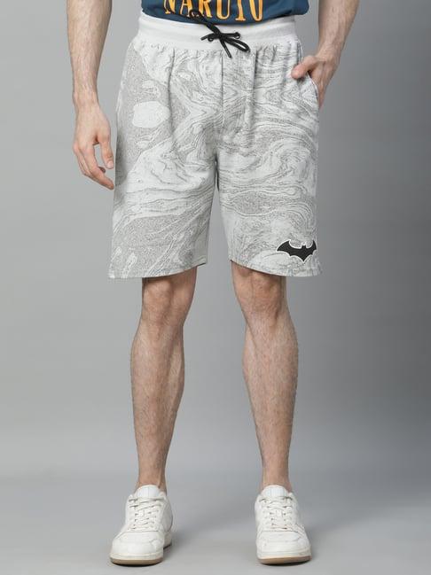 free authority grey regular fit batman shorts