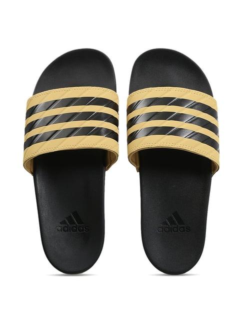 adidas men's acteve comfort on brown slides