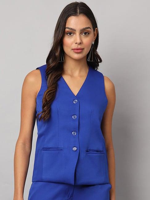 brinns royal blue waistcoat