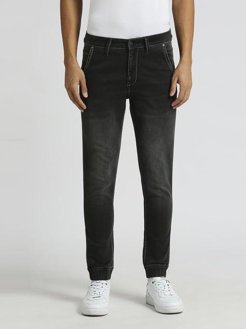 pepe jeans black jogger fit jogger jeans