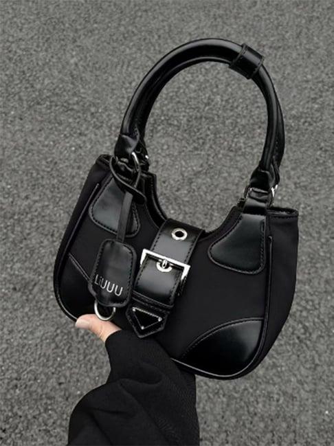 styli black shoulder bag