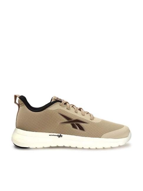 reebok women's lunar beige running shoes