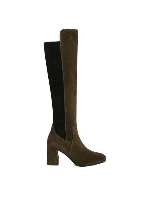 saint g women's elexis olive booties